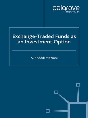 cover image of Exchange Traded Funds as an Investment Option